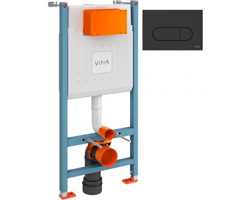 800-1874 Комплект: инсталляция Core 732-5800-01 и панель смыва Root R 740-2211 цвет черн мат, 3/6 л, глубина установки 12 см. Все крепежи в комплекте 800-1874