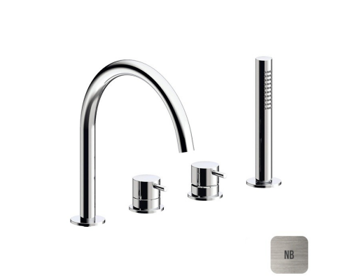 Смеситель для ванны и душа, Almar, цвет-никель брашированный (Brushed Nickel)