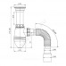 Сифон умыв бут 1 1/2"x40 гофр 40х40/50 пласт/сетка Unicorn А120Р