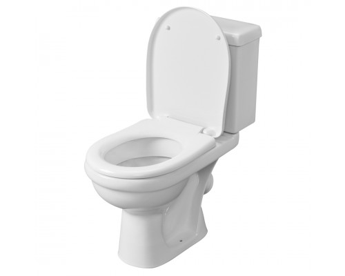 1P4053S0000BF Унитаз-компакт Визит белый, сидение полипропилен (арт.188053S0020B0), кос вып 1.P405.3.S00.00B.F