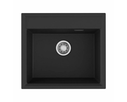Мойка, OMOIKIRI, Daisen, шгв 570-510-213, отверстия для смесителя-3 промаркированных, цвет-чёрный