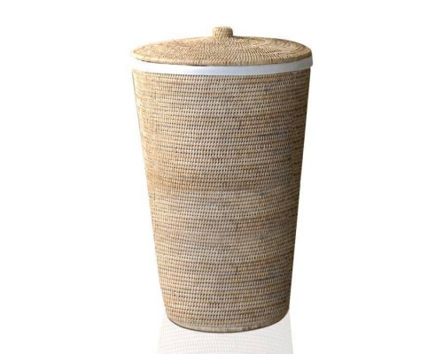 Корзина для белья, Decor Walther, BASKET, WB, шгв 400-400-650, цвет-ротанг светлый