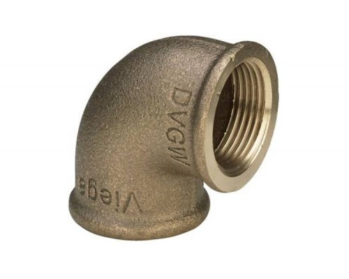 Угольник, 90°, ВВ, 1, 3/4, бронза (RX) Угольник, 90°, ВВ, 1, 3/4, бронза (RX)