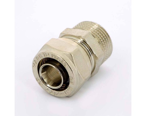 Муфта обжим-Н никелированная UNI-FITT 20х3/4" Муфта обжим-Н никелированная UNI-FITT 20х3/4"