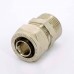 Муфта обжим-Н никелированная UNI-FITT 20х3/4"