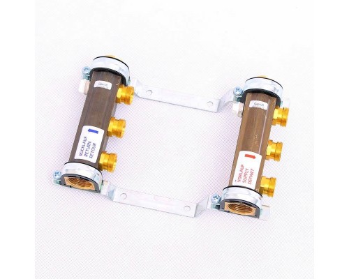 Нерегулируемая коллекторная группа HKV/A WATTS Ind 1"x3/4"ЕК 3 выхода