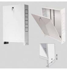 Шкаф коллекторный металлический накладной UNI-FITT 704х651-691х125