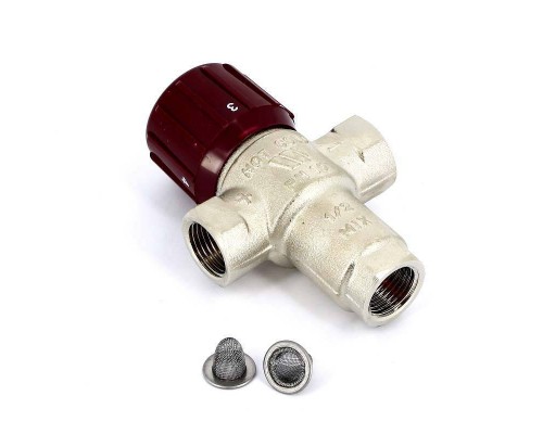 Термосмеситель AQUAMIX WATTS Ind 62C для ГВС 1/2"В диапазон регулирования 42-60˚C