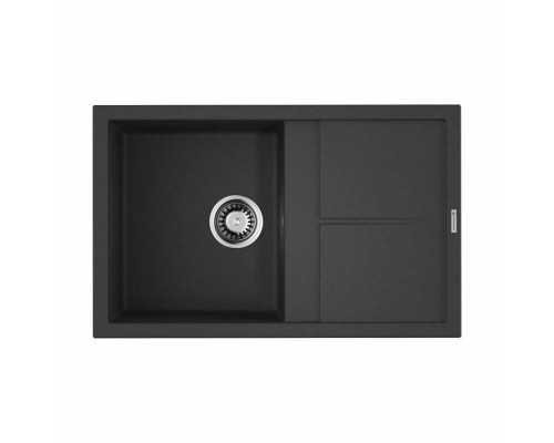 Мойка, OMOIKIRI, Sumi, шгв 790-500-220, отверстия для смесителя-6 промаркированных, цвет-чёрный