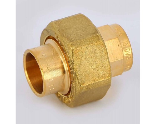 Разъемное соединение пайка-пайка с плоской прокладкой VIEGA 15