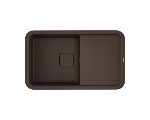 Omoikiri Tasogare 86-DC Кухонная мойка Artgranit 86x51 см, цвет: темный шоколад 4993468