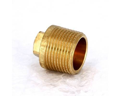 Заглушка Н Viega 3/4" с квадратом бронза Заглушка Н Viega 3/4" с квадратом бронза