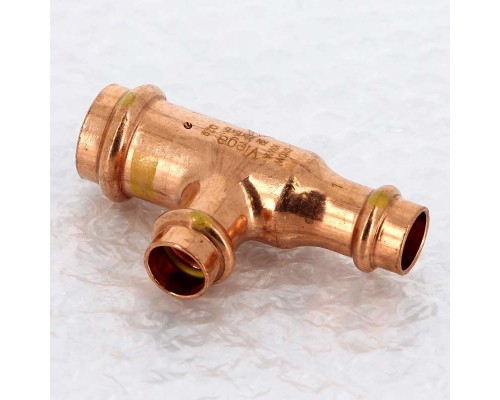 Тройник пресс медь Profipress G VIEGA 22x15x15