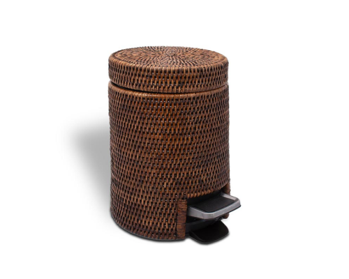 Ведро, Decor Walther, BASKET, шгв 185-230-275, цвет-ротанг темный (Rattan dunkel)