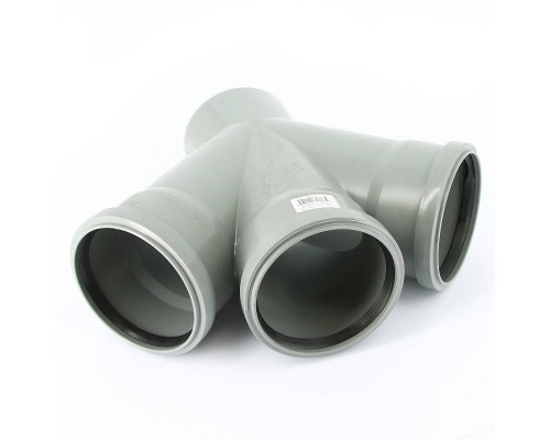 Крестовина Ostendorf канализационная 110 х 110 х 110 х 45' HT