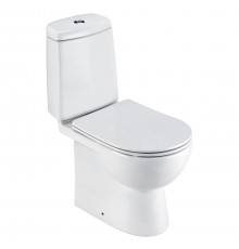1.WH50.1.856 ОСТИН Унитаз-компакт 2РА сиденье дюропласт softclose, тонкое (12 шт = 1 палет) 1.WH50.1.856