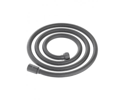 AQ2105BGM шланг для душа 150 см нержавейка, оружейная сталь (шлиф. черный хром) AQ2105BGM