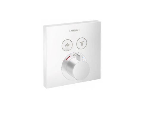 Смеситель для душа, Hansgrohe, ShowerSelect, цвет-белый матовый Смеситель для душа, Hansgrohe, ShowerSelect, цвет-белый матовый