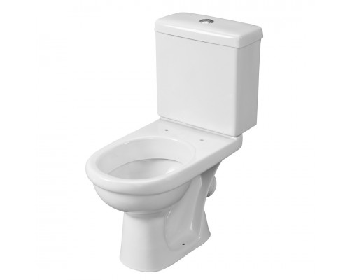 1P4053S0000BF Унитаз-компакт Визит белый, сидение полипропилен (арт.188053S0020B0), кос вып 1.P405.3.S00.00B.F