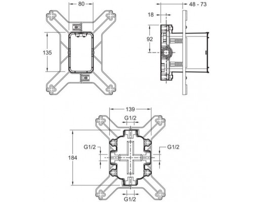 E30759-CP Set 8 в 1 (98699D-NF + E98714-CP + E10039-CP + E21760-CP + 8466D-CP + E21756-CP + E8465-CP + E75206-CP) душевой комплект E30759-CP