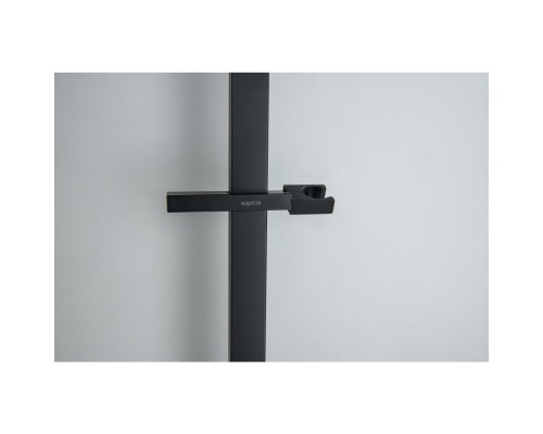 AQ2019MB ЛИБРА душевой гарнитур 3jet 68 см, матовый черный AQ2019MB