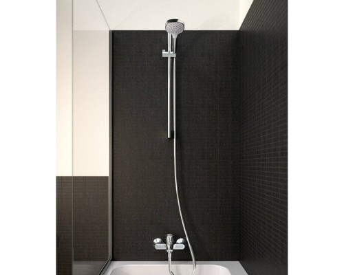 26582400 HG Croma Select E Vario 65 см душевой гарнитур белый/хром 26582400