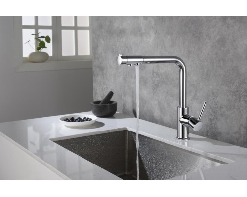 AQ1386CR ЕВРОПА смеситель для кухни с подключением к фильтру питьевой воды AQ1386CR