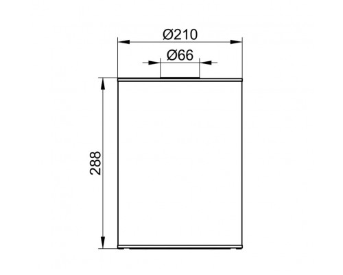 04989510051 UNIVERSALARTIKEL Ведро для мусора, вместимость: 5 л, белый лак (RAL 9010)/белый (RAL 9010) 04989510051