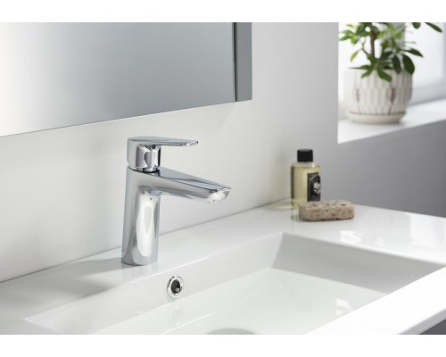 AQ1110CR БЕТТА смеситель для раковины 98, без донного клапана AQ1110CR