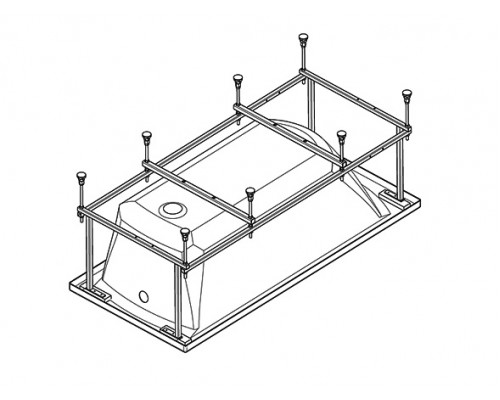 1.WH30.2.392 КАЛЕДОНИЯ монтажный комплект 170х75 1.WH30.2.392