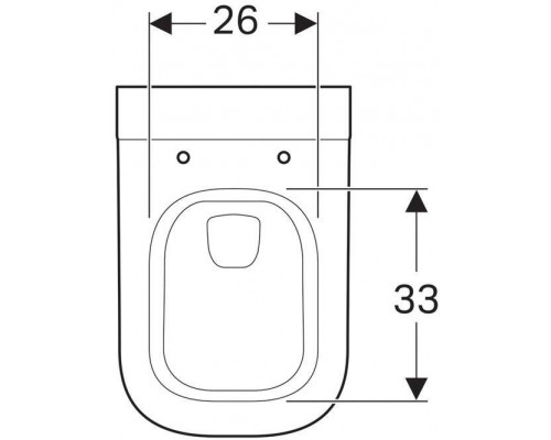 201460600 myDay Унитаз подвесной 4,5/6л Rimfree,с покрытием KeraTect Белый (Alpin) 201460600