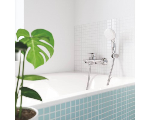 23604001 BauEdge Смеситель для ванны, хром 23604001