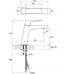 Смеситель для умывальника без донного клапана CL 012.00 X070080