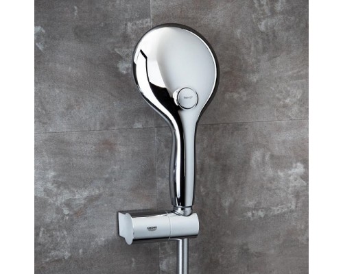 26361000 Rainshower SmartControl 360 MONO Душевая система с термостатическим смесителем для настенного монтажа, 2 режима верхнего душа, хром 26361000