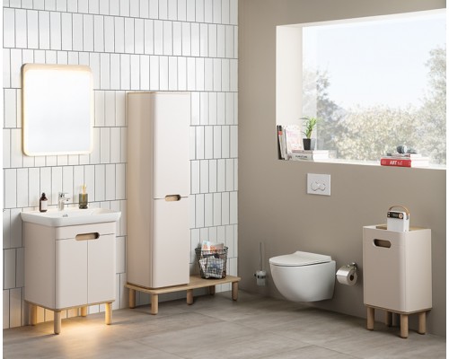 9830B003-7211 Комплект: Sento унитаз подвесной безободковый с тонким сидением МЛ+инсталляция 9830B003-7211