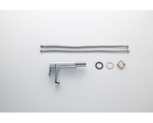 AQ1210CR ОБЕРОН смеситель для раковины 98, без донного клапана AQ1210CR