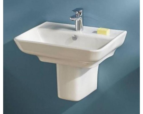 STRUKTURA EGF112-00 Раковина 50x40 с отв.для смесителя,сл.пер.,белый EGF112-00