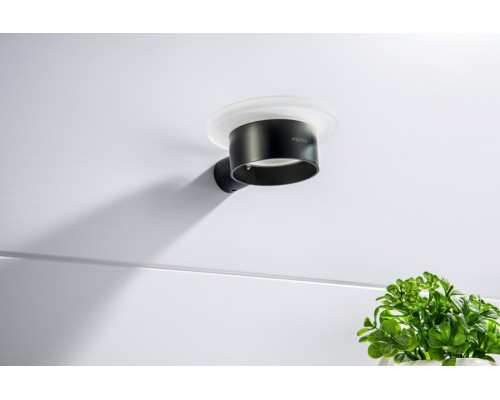 AQ4403MB ЛИРА мыльница, матовый черный AQ4403MB