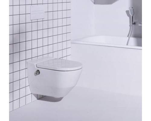 8.2060.1.400.000.1 CLEANET NAVIA Подвесной унитаз-биде, безободковый rimless 8.2060.1.400.000.1