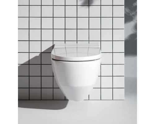 8.2060.1.400.000.1 CLEANET NAVIA Подвесной унитаз-биде, безободковый rimless 8.2060.1.400.000.1