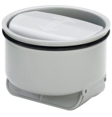 583255сухойзатвор для трапов: с гидрозатвором для решеток диаметром 100 мм. пласт/серый 583255