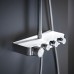 26508LS0 Euphoria SmartControl 310 DUO Cube Душевая система с термостатом, белая луна 26508LS0