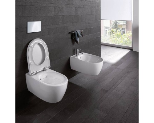 574130000 iCon Сиденье для унитаза (soft-close) 574130000