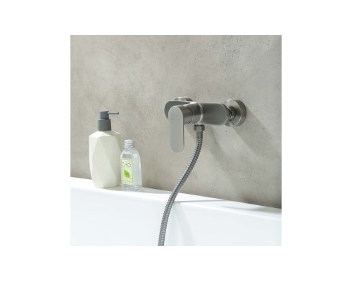 AQ1860BGM НИКА смеситель для душа, оружейная сталь AQ1860BGM