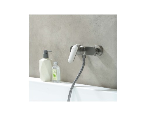 AQ1860BGM НИКА смеситель для душа, оружейная сталь AQ1860BGM