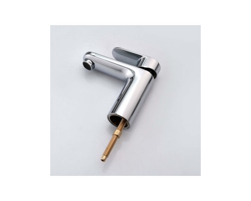 AQ1812CR НИКА смеситель для раковины 90 без донного клапана с гигиеническим ручным душем AQ1812CR