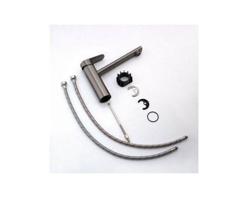 AQ1880BGM НИКА смеситель для кухни, оружейная сталь AQ1880BGM