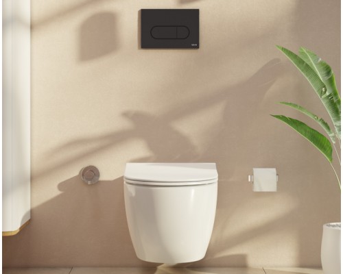 800-1874 Комплект: инсталляция Core 732-5800-01 и панель смыва Root R 740-2211 цвет черн мат, 3/6 л, глубина установки 12 см. Все крепежи в комплекте 800-1874