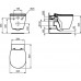 E047901 Connect Aquablade подвесной унитаз с полностью скрытым креплением E047901