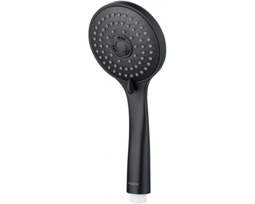 AQ2003MB ВЕГА ручной душ 3jet, матовый черный AQ2003MB